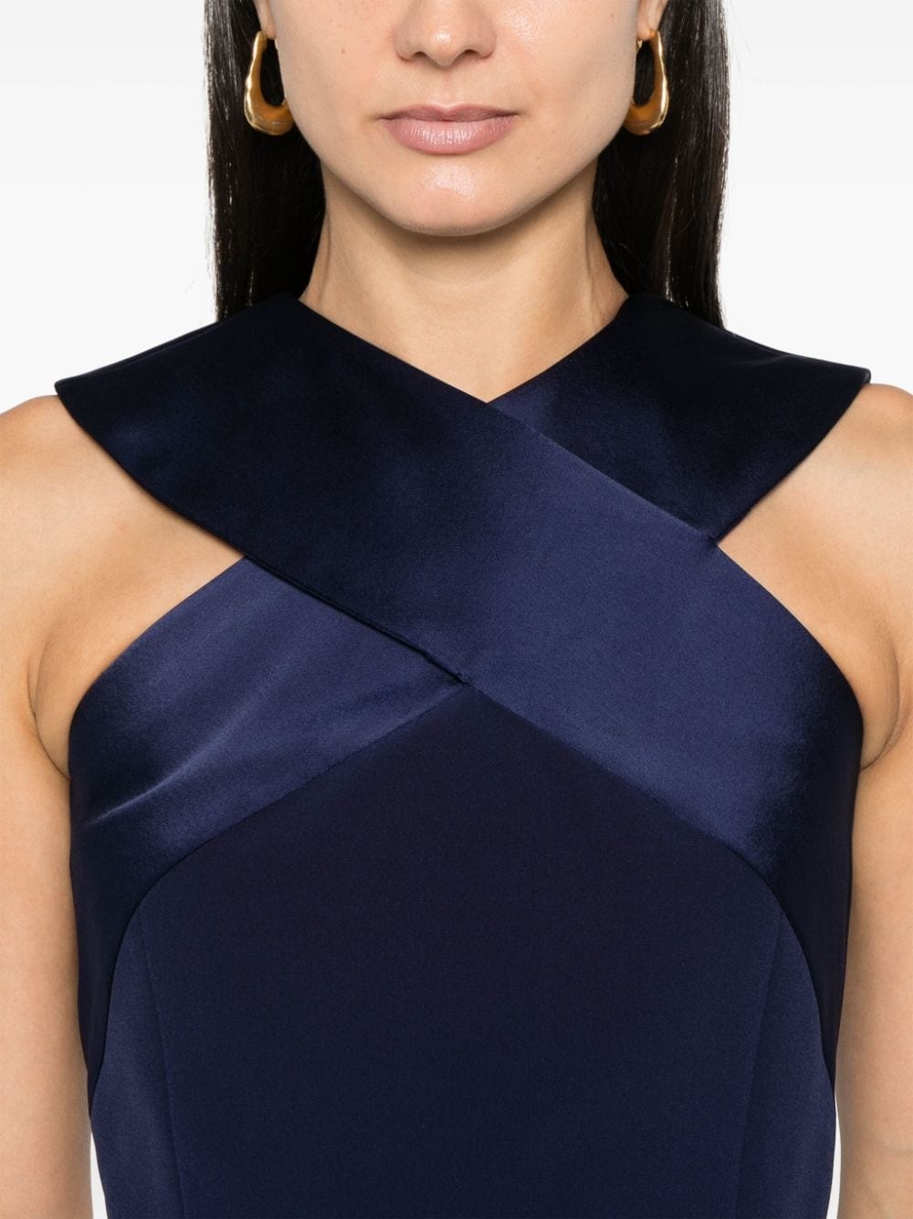 satin-trim top - 5
