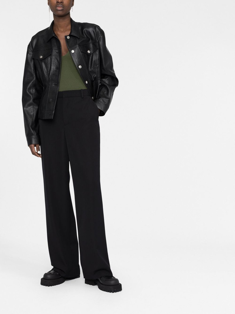 Balmain mid-rise wide-leg trousers outlook