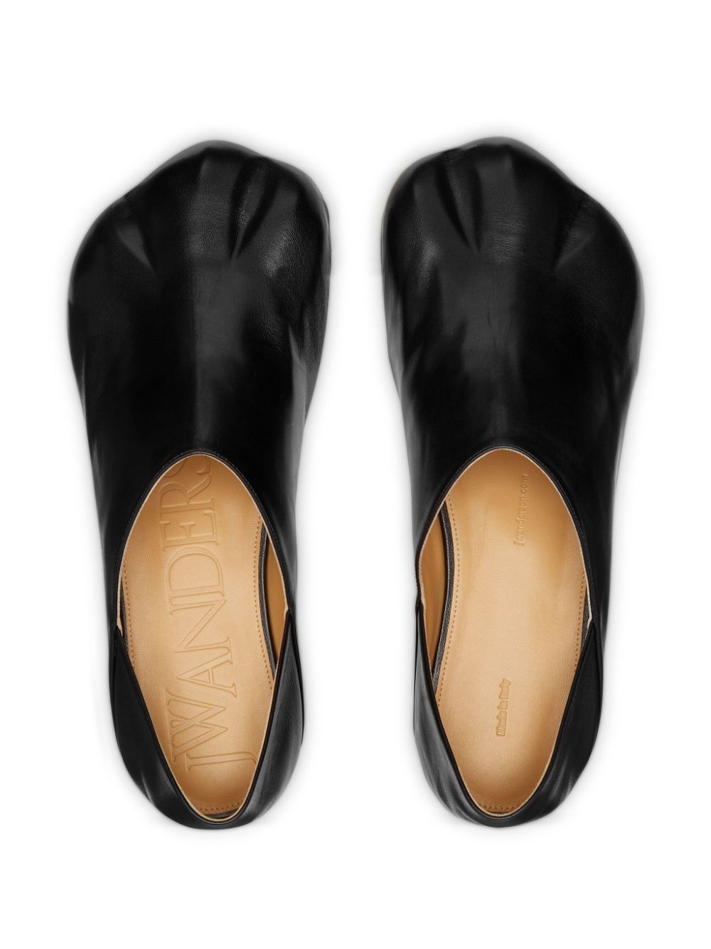 Paw leather loafers - 4