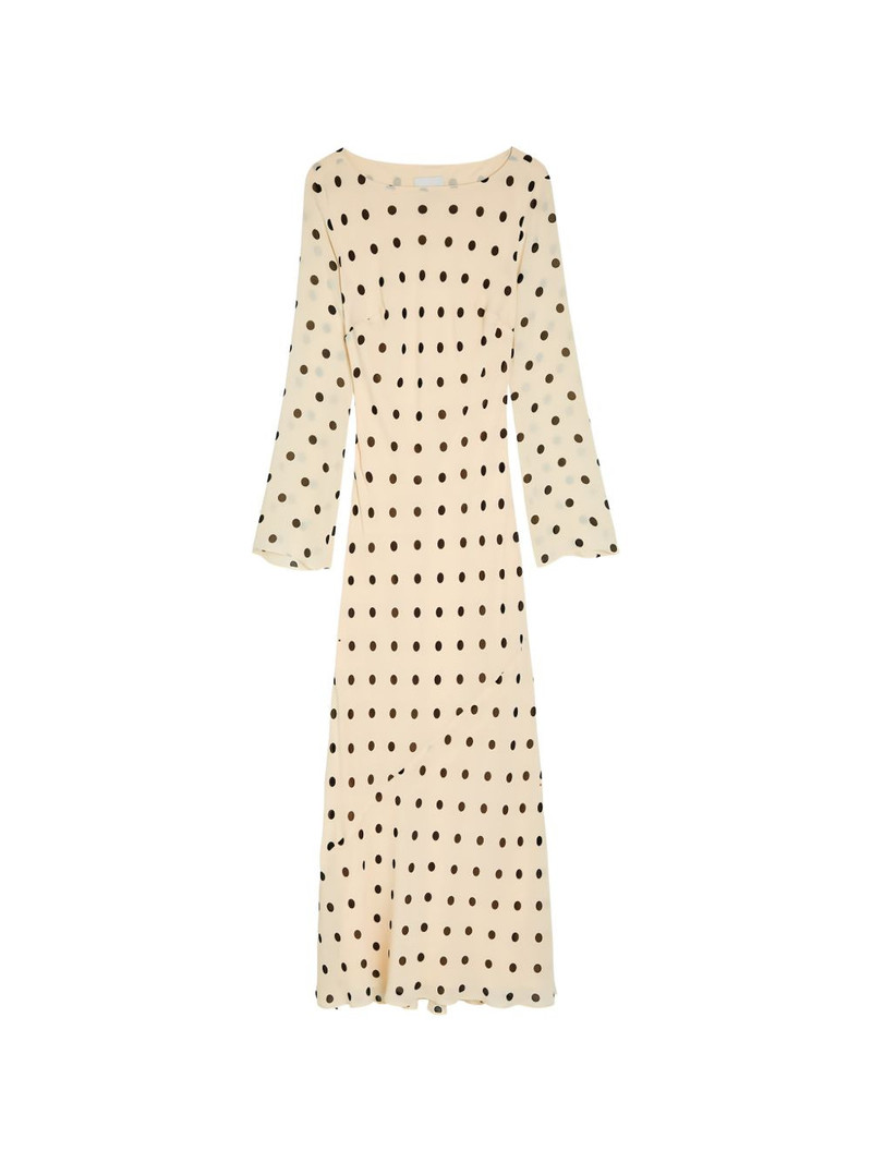 Esra polka-dot midi dress 1