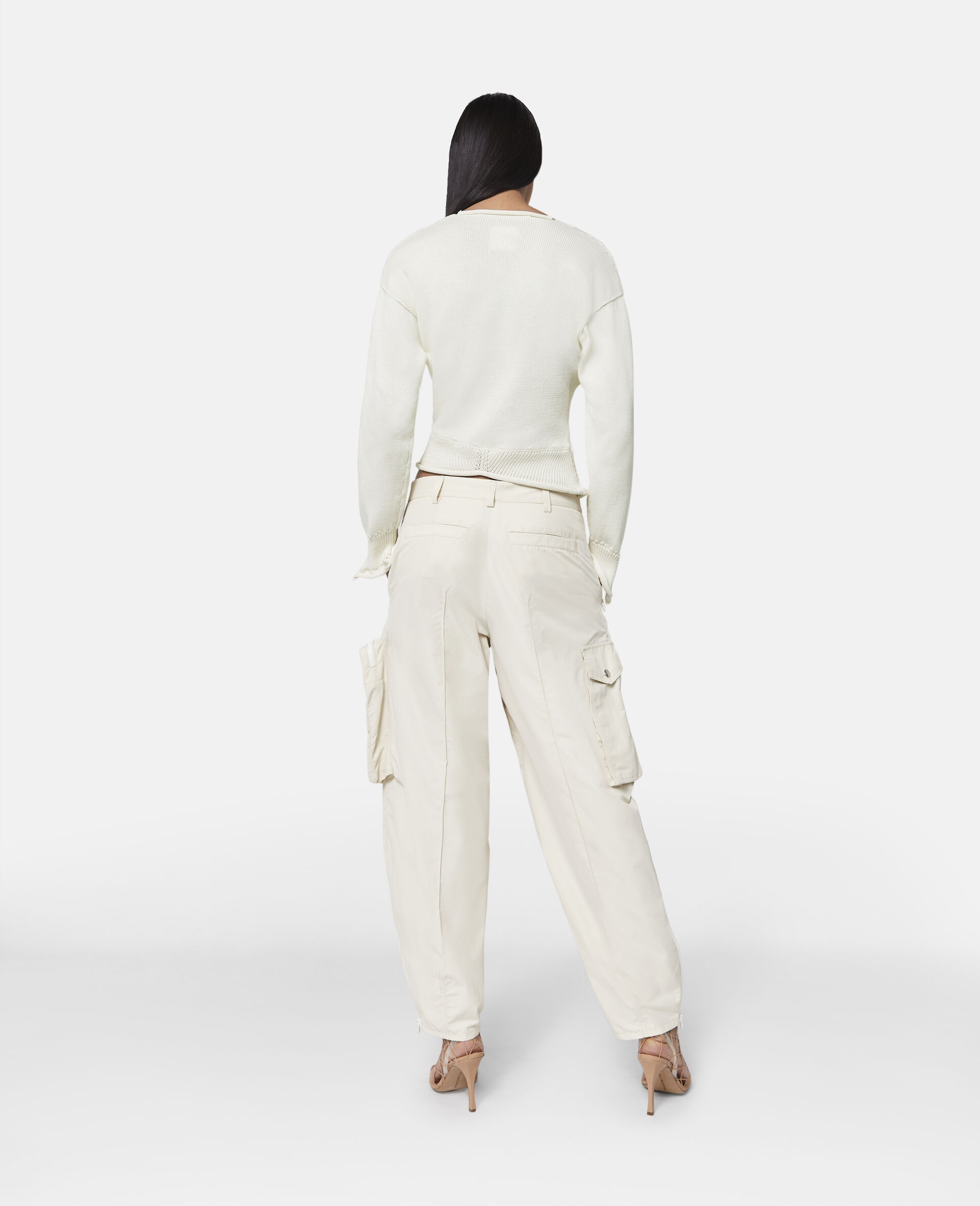 Balloon Leg Cargo Trousers - 3