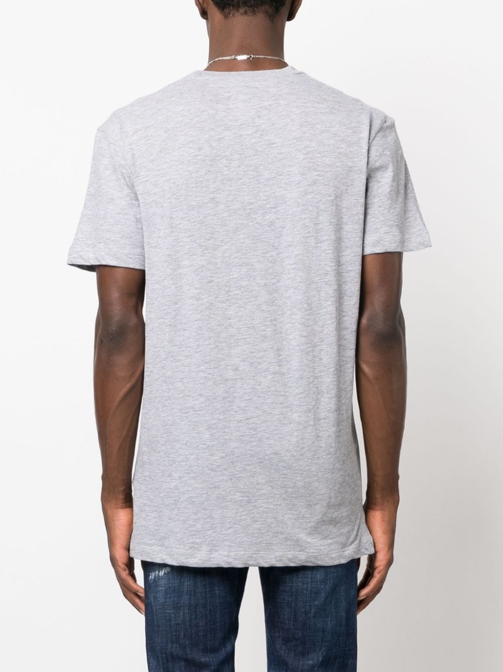 logo-print cotton-blend T-shirt - 4