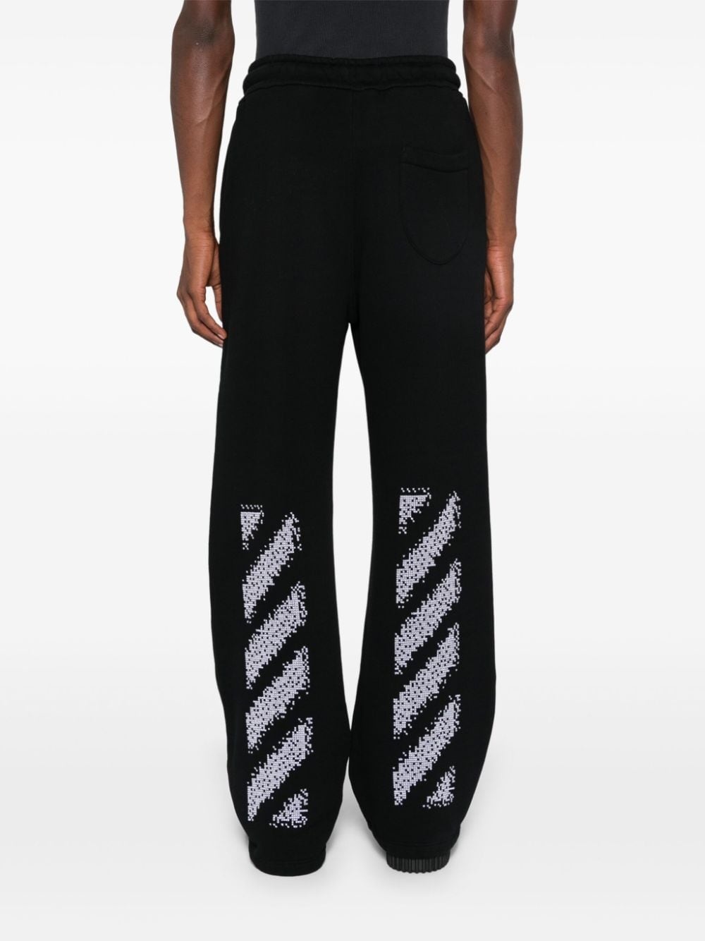 Diag-stripe track pants - 4