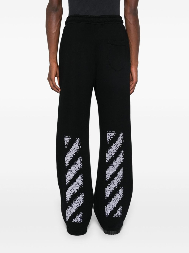 Diag-stripe track pants 4