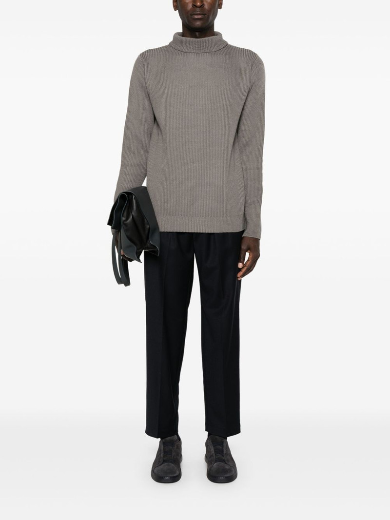 BARENA Nerio mid-waist straight-leg trousers outlook