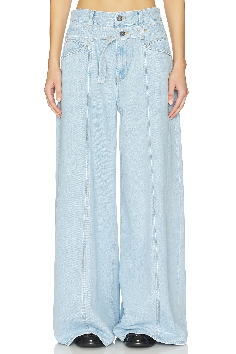 Zoya Wide Leg Jeans - 1