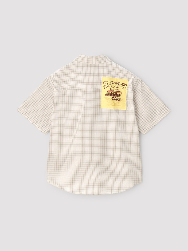 Ambush PATCHWORK CHECK SHORT SLEEVE SHIRT outlook