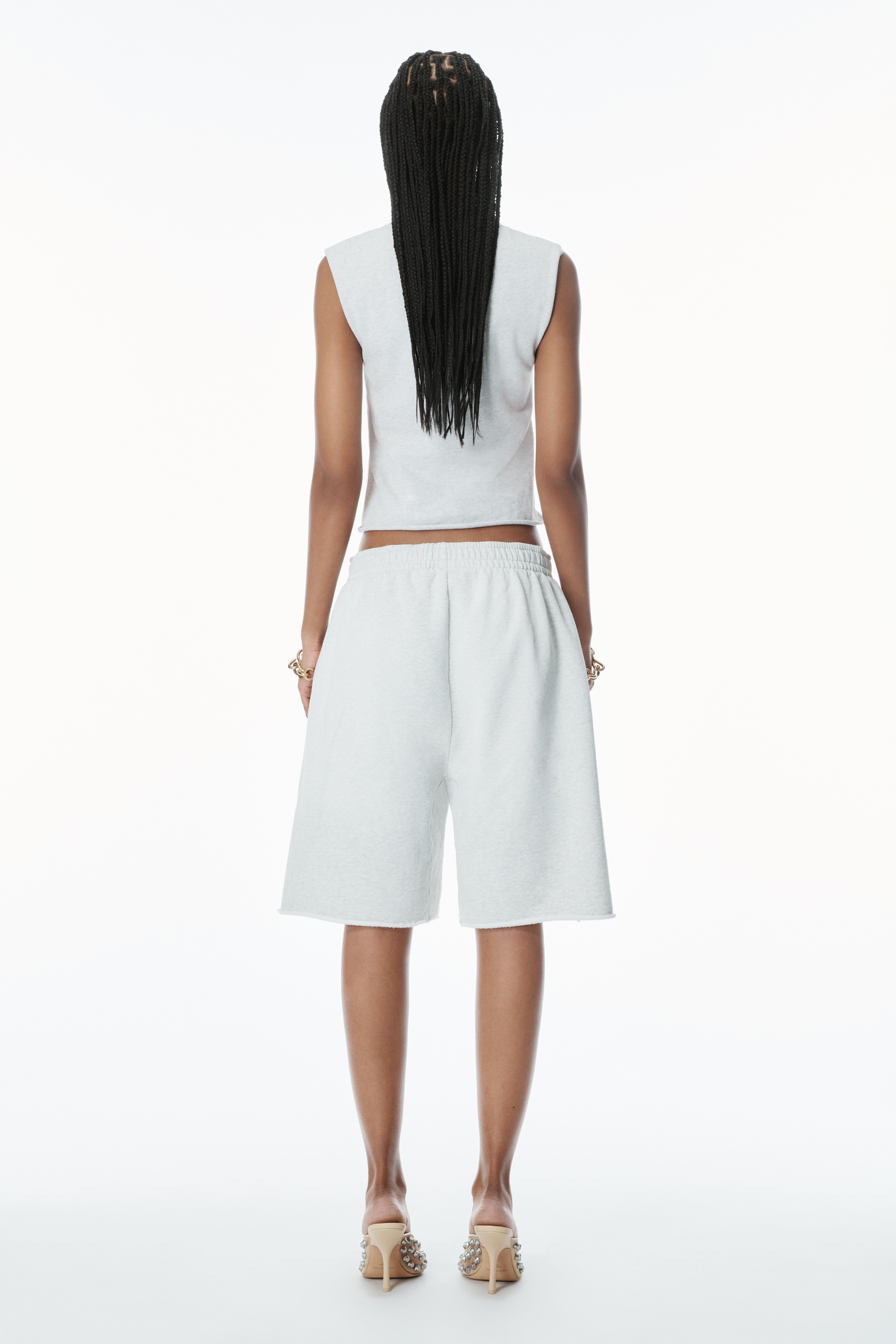 Cut-Off Logo Muscle Tee - 4