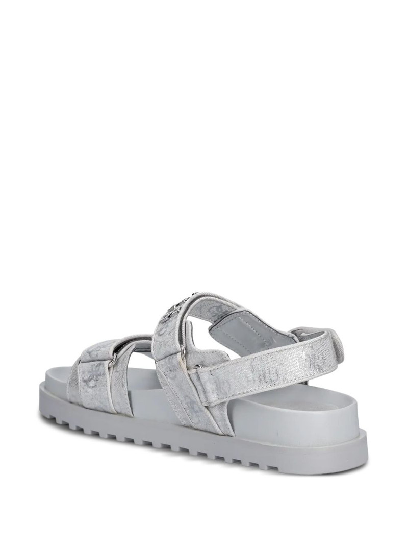 Fadison metallic-effect sandals 3