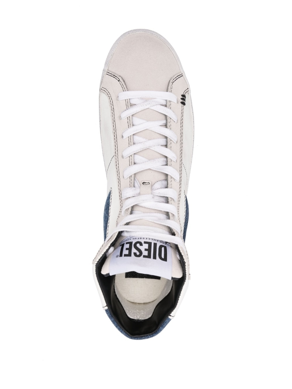 logo-print high-top sneakers - 4