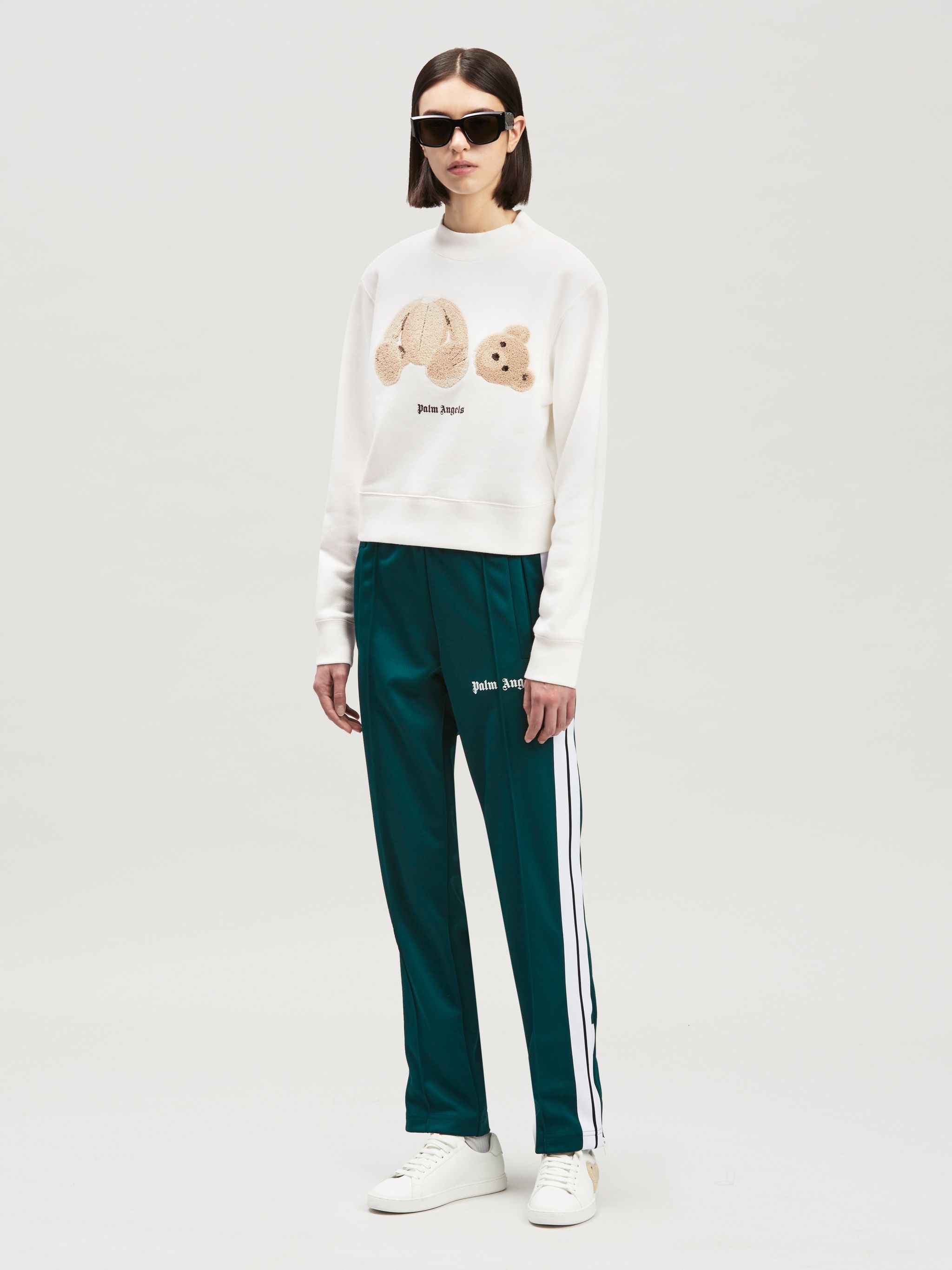 PALM BEAR FITTED CREW SWEATSHIRT - 2