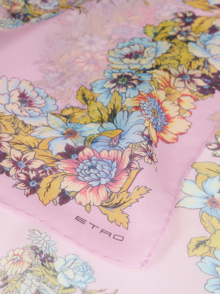 PRINTED SILK SCARF - 2
