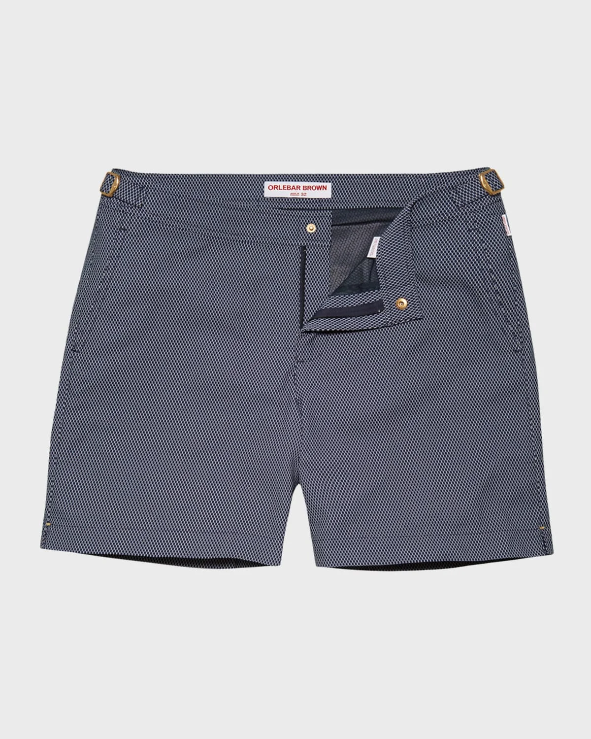 Men's Bulldog Jacquard Swim Shorts - 1