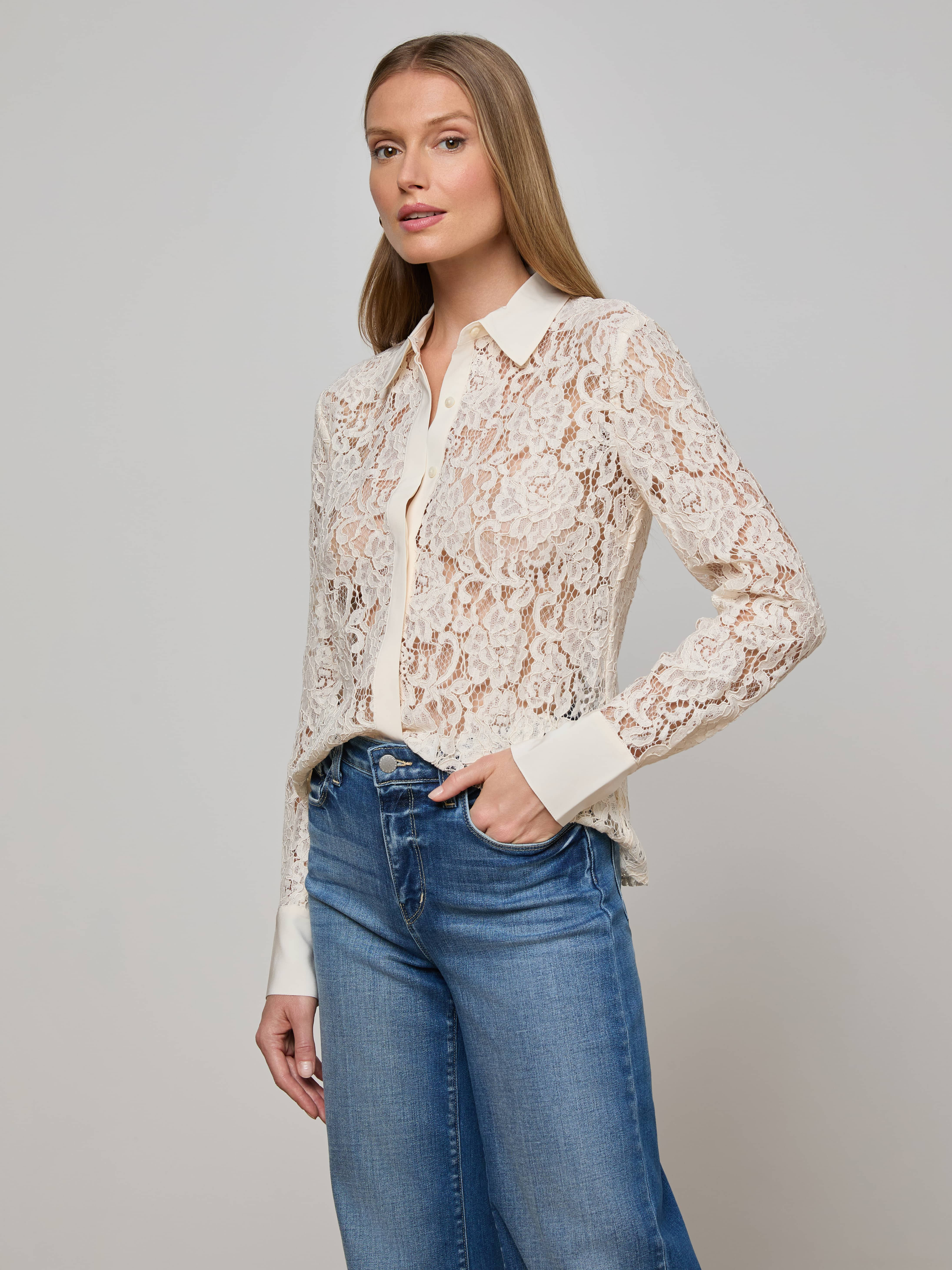 Maia Lace Blouse - 3