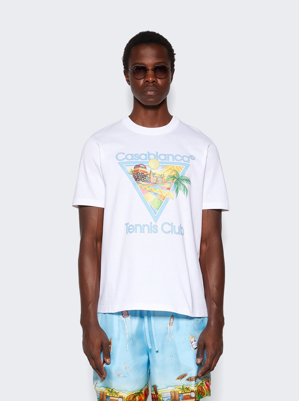 Afro Cubism Tennis Club Tee White - 3