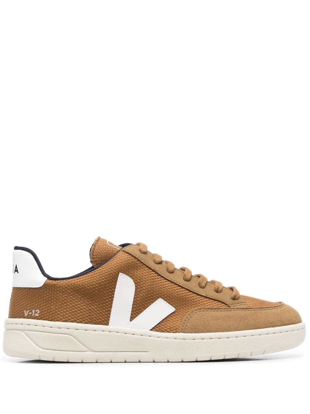 logo-patch low-top sneakers - 1