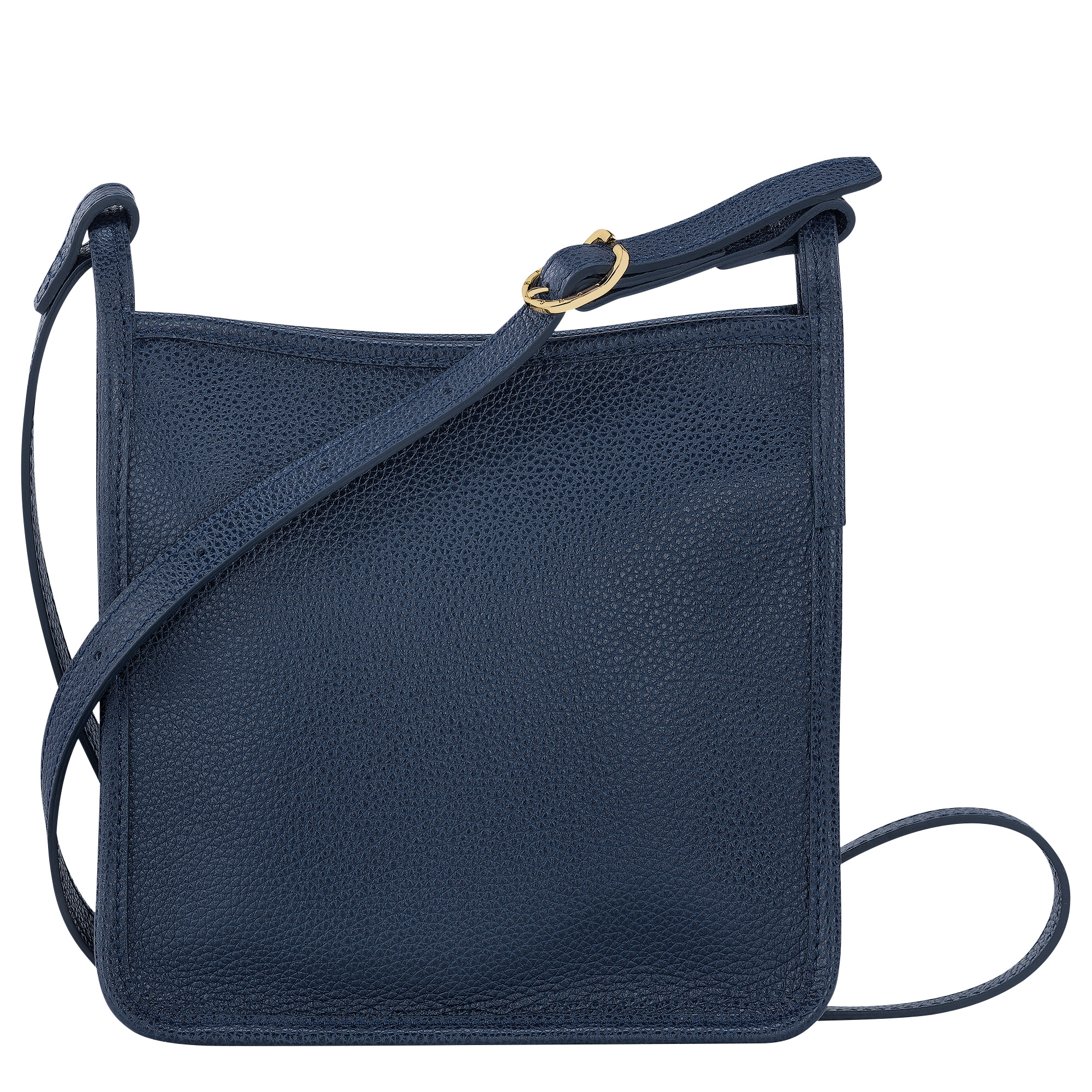 Le Foulonné S Crossbody bag Navy - Leather - 4