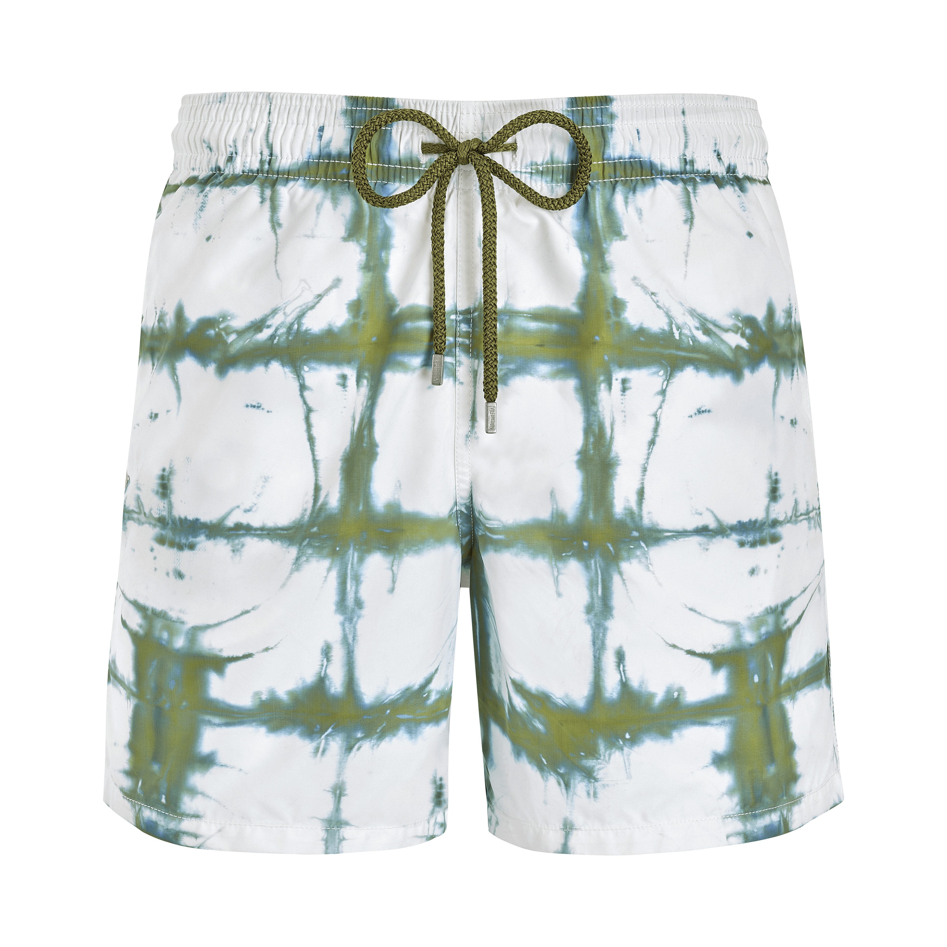 Men Swim Trunks Tie-Dye in Emeraude - 1