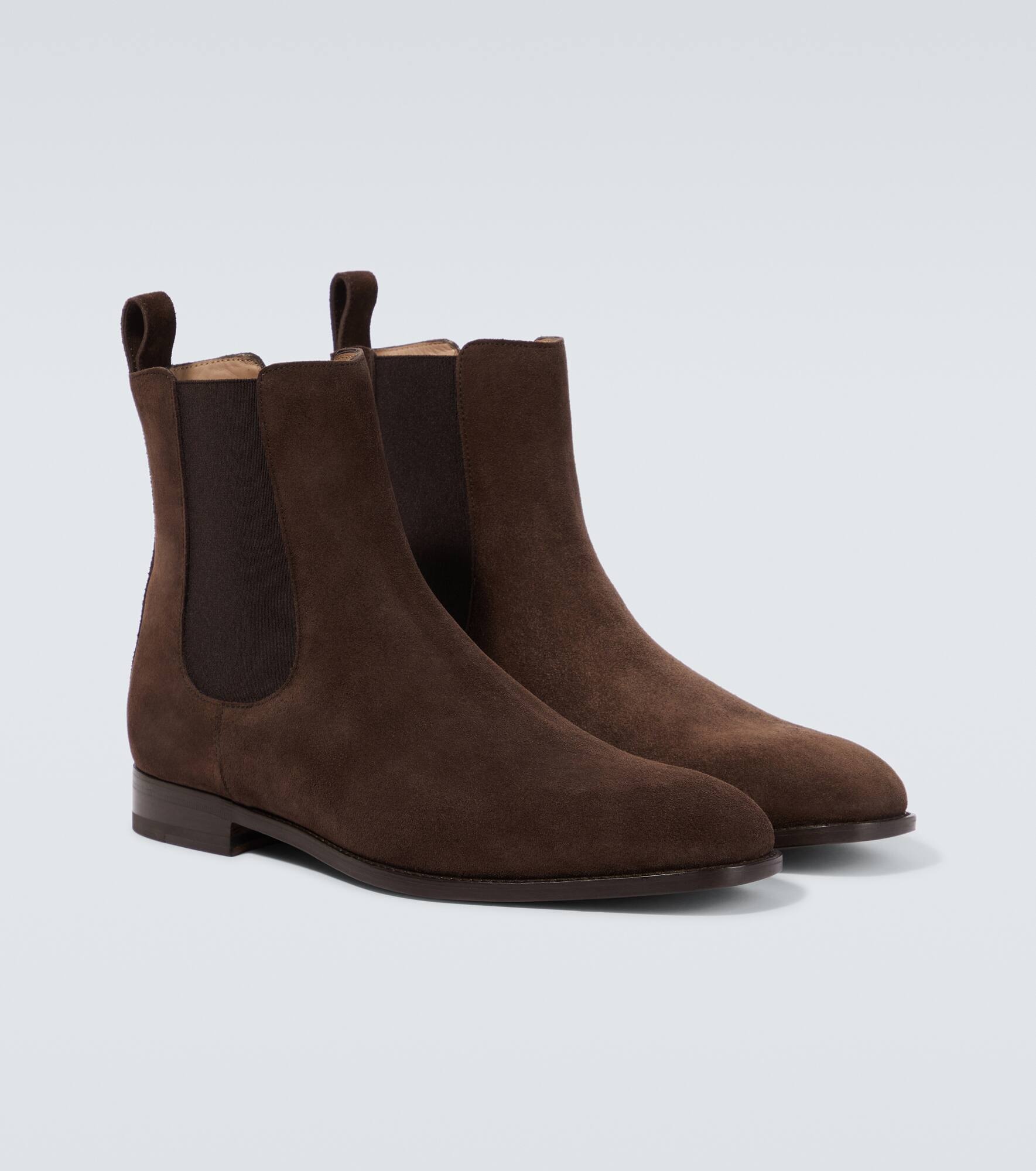 Delsa suede Chelsea boot - 5