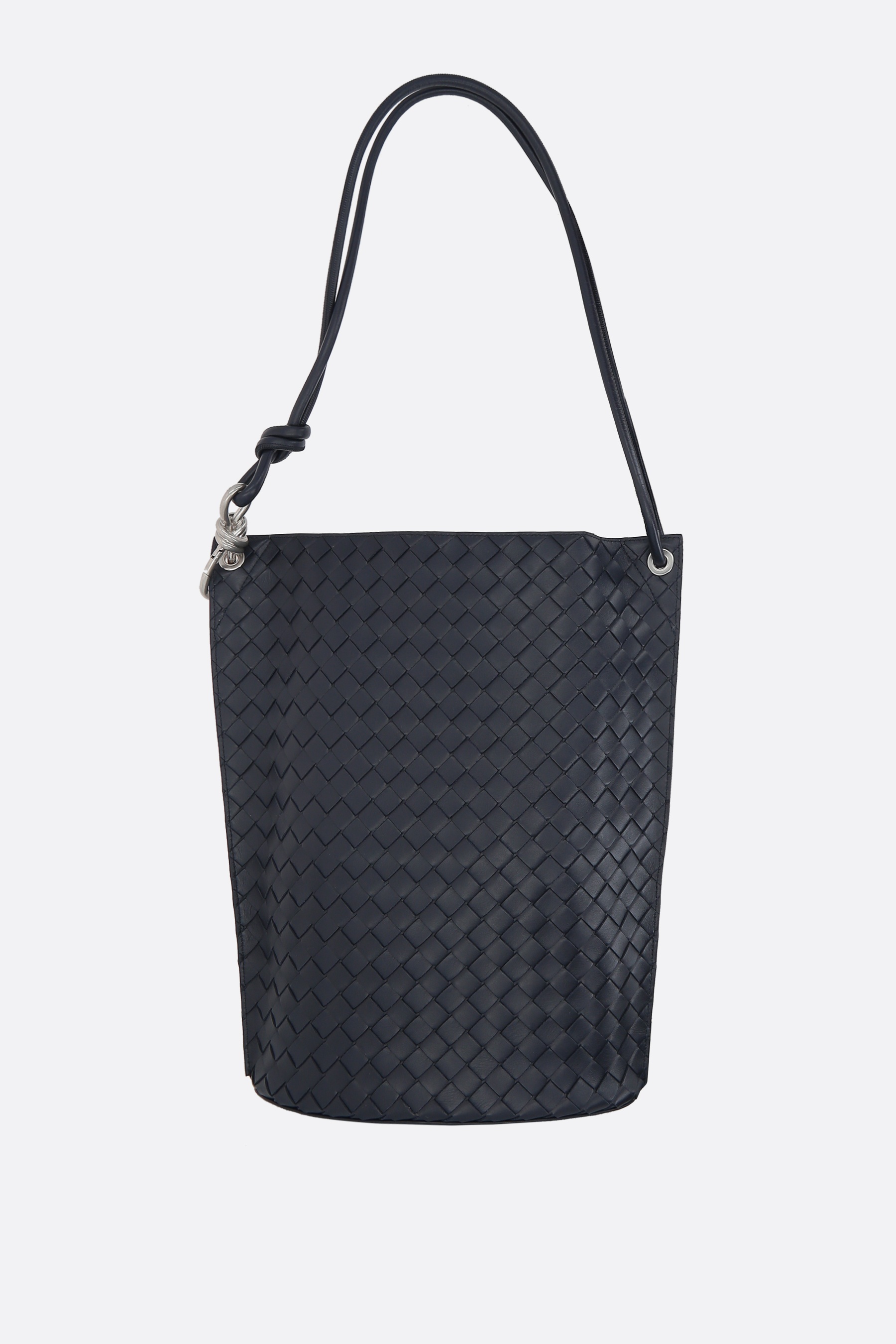 ショルダーバッグ BOTTEGA VENETA KNOT MEDIUM BUCKET BAG IN INTRECCIATO VN Bottega Veneta Knot Bucket Bag Medium Intrecciato Space in