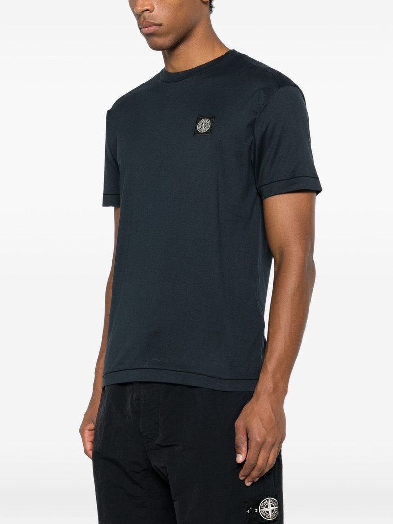 Stone Island Logo cotton t-shirt outlook