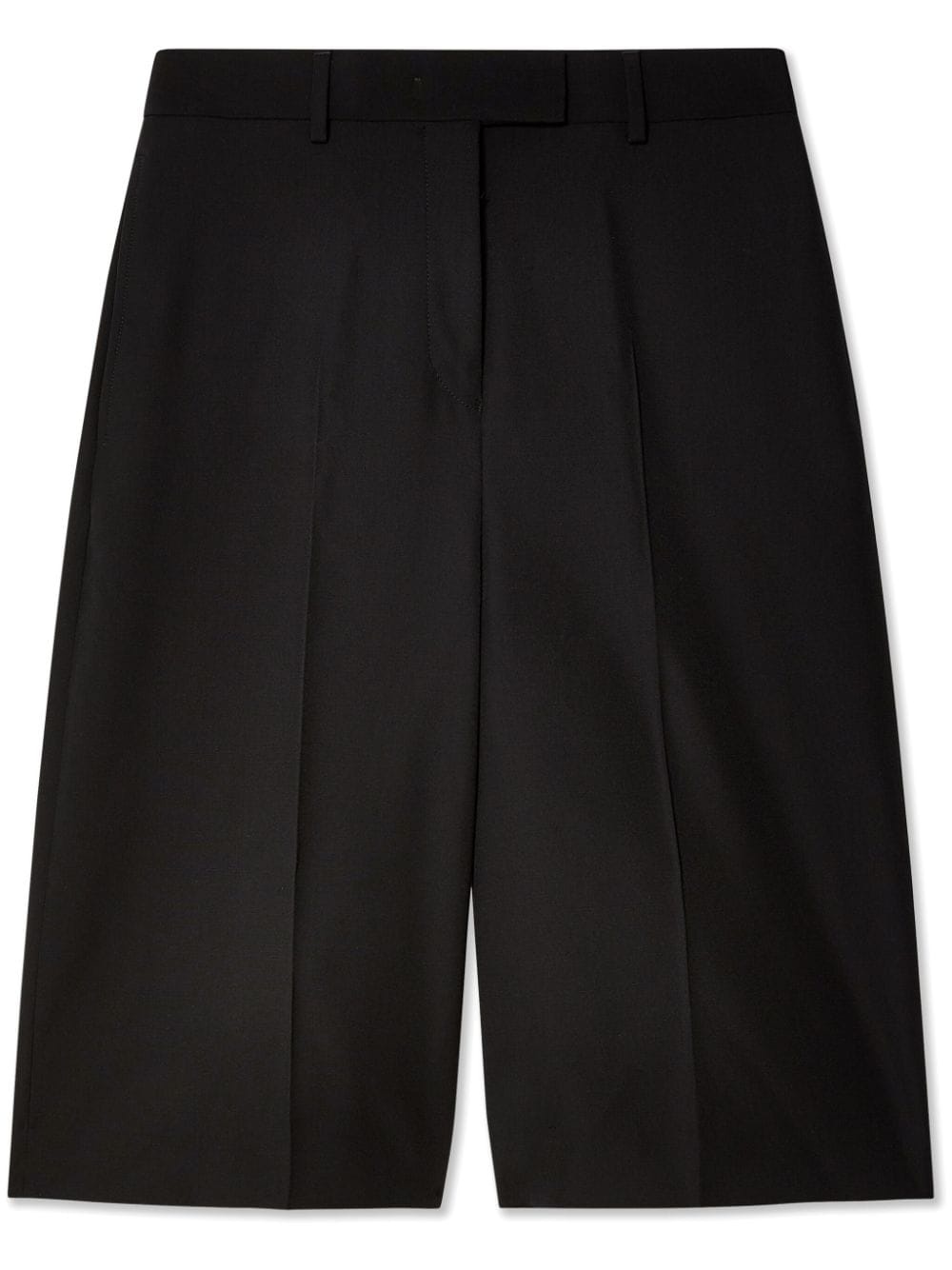 wool cropped trousers - 1