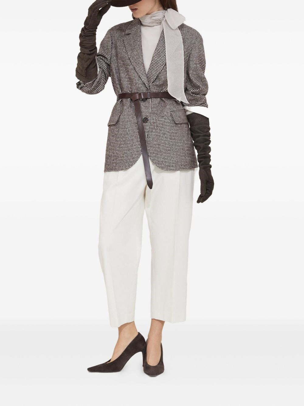 Wool blazer jacket - 4