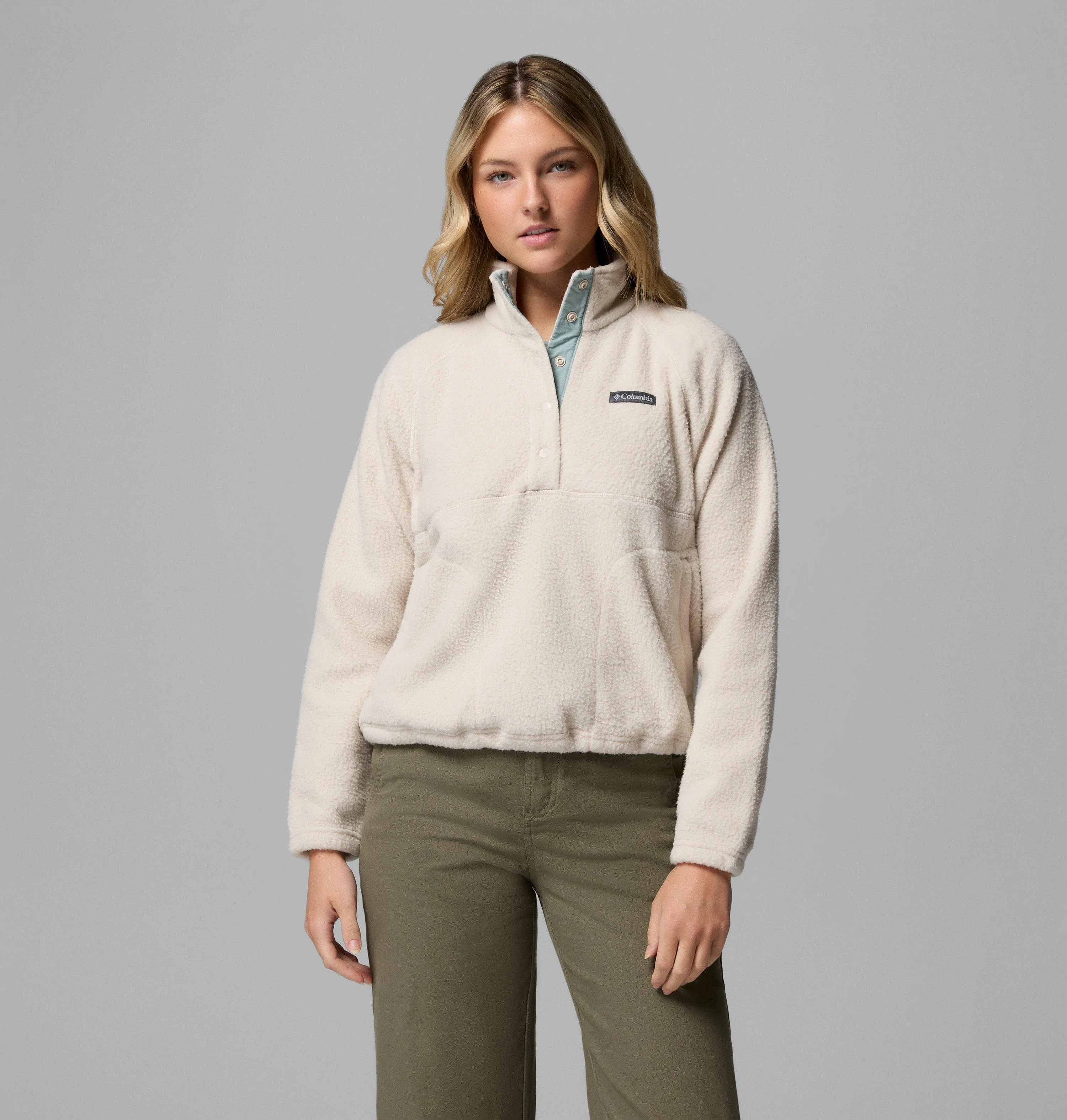 Women's Jasper Ridge Pebbled Fleece Half Snap - 1