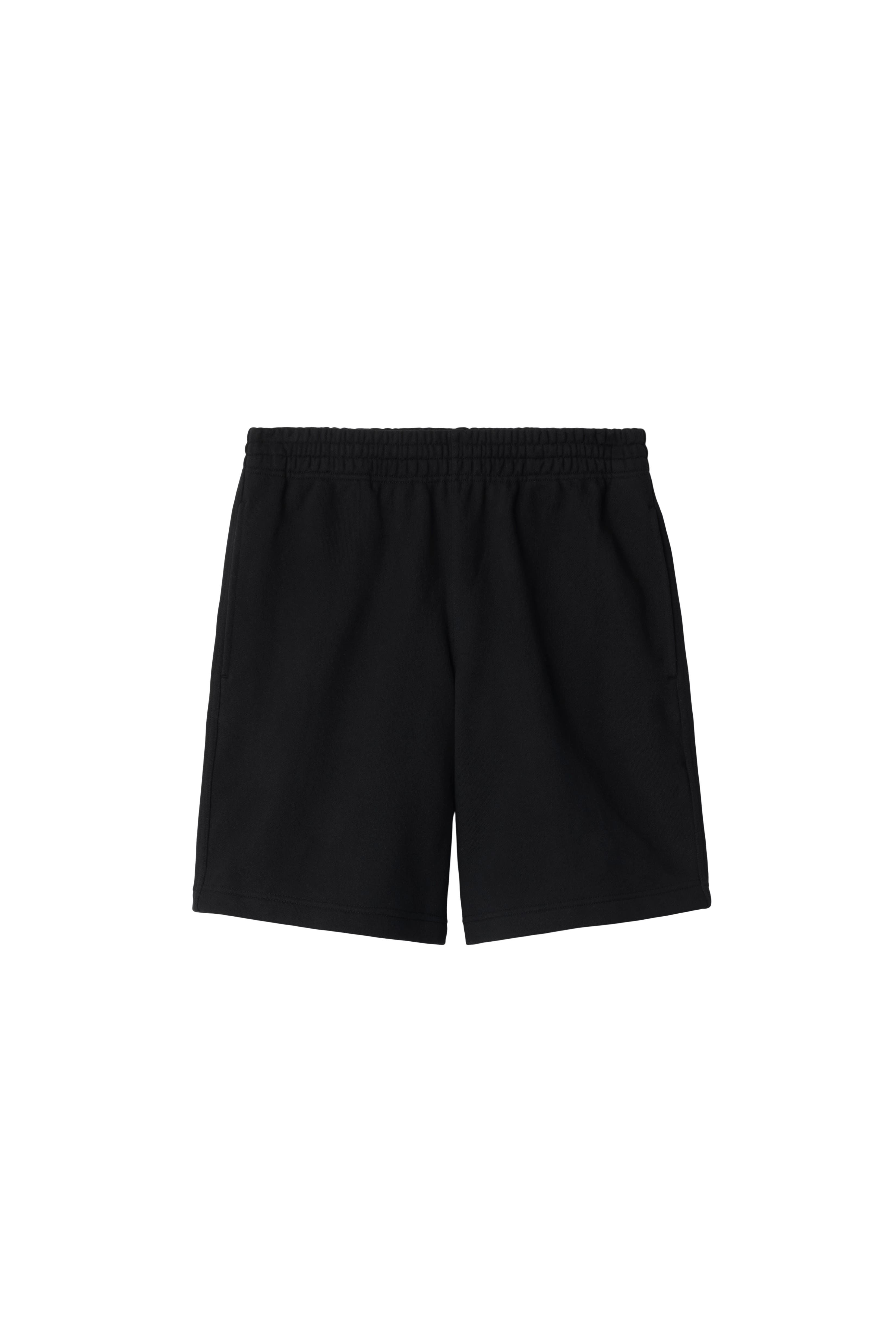 burberry Cross Stitch EKD  Cotton Shorts in Black at Nordstrom - 3