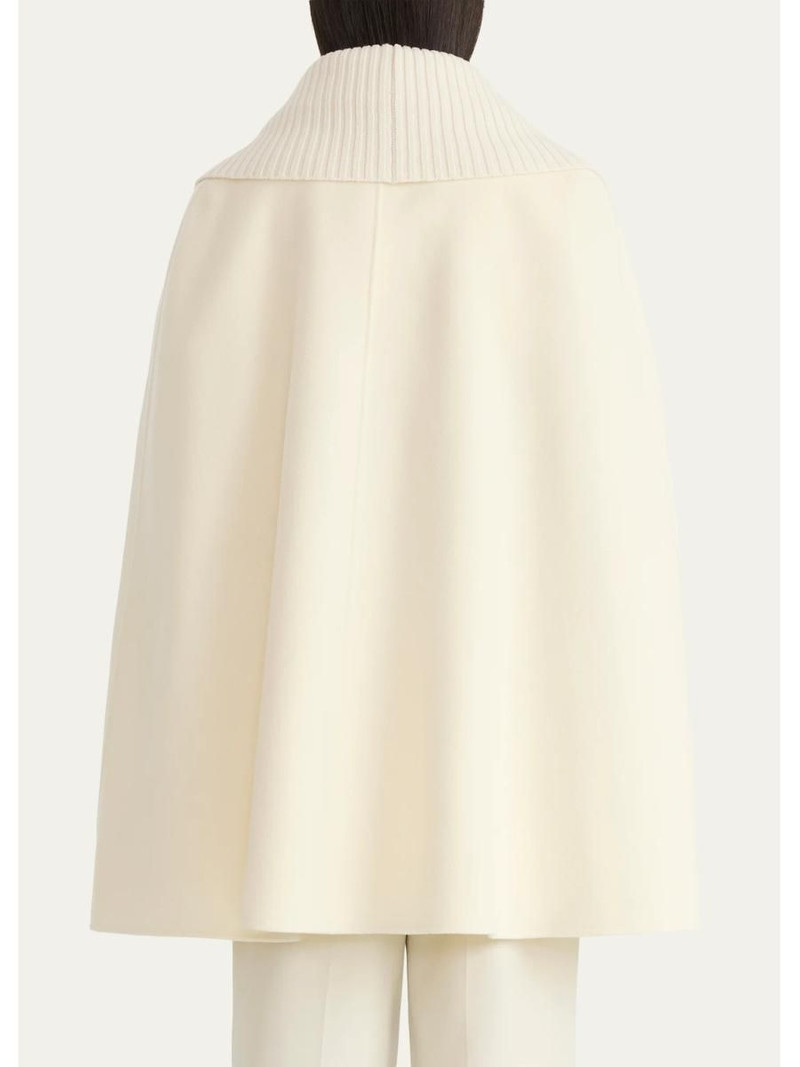 Susie-Z Double-Breasted Wool Cape 3