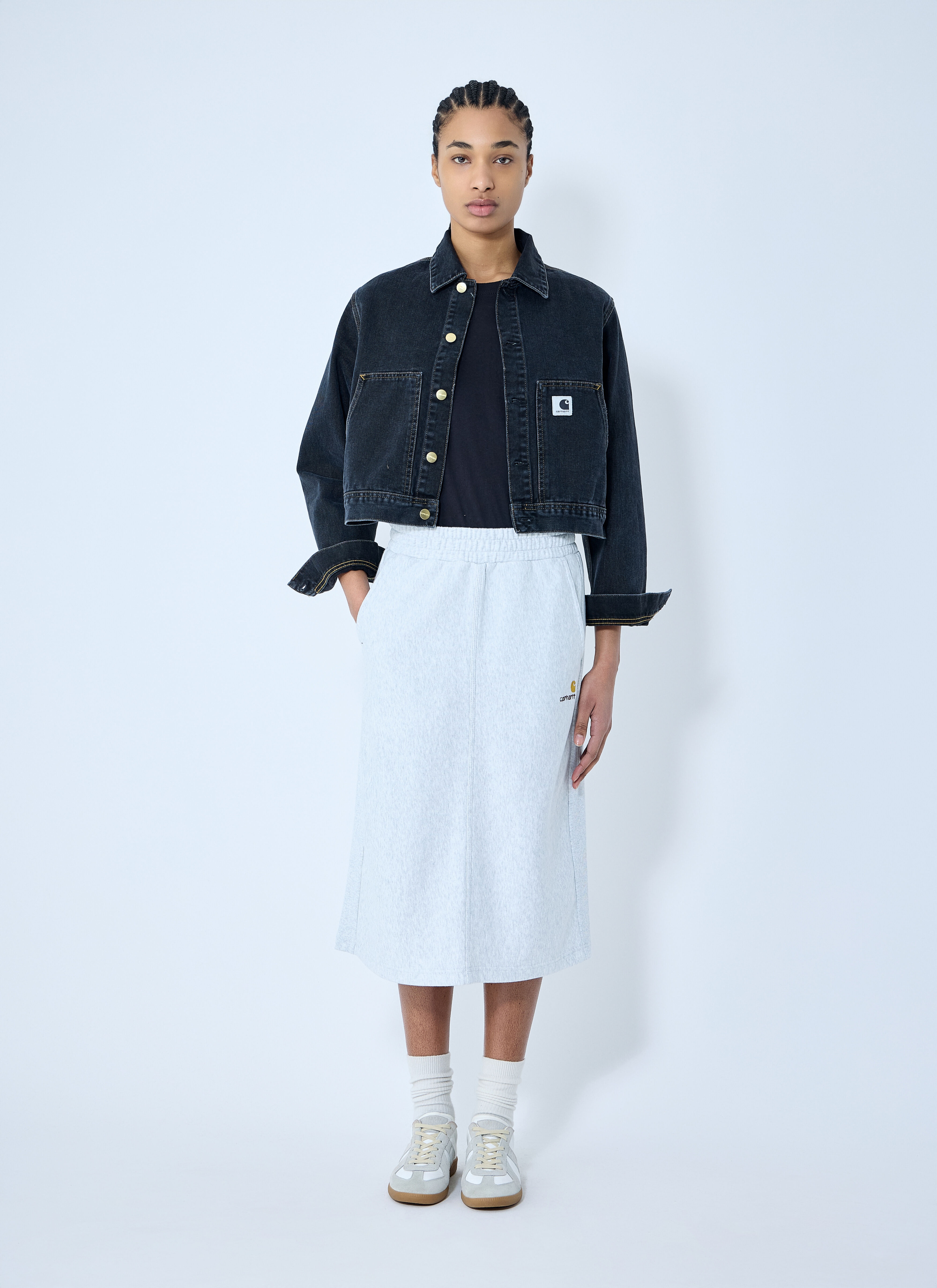 W' American Script Sweat - 2