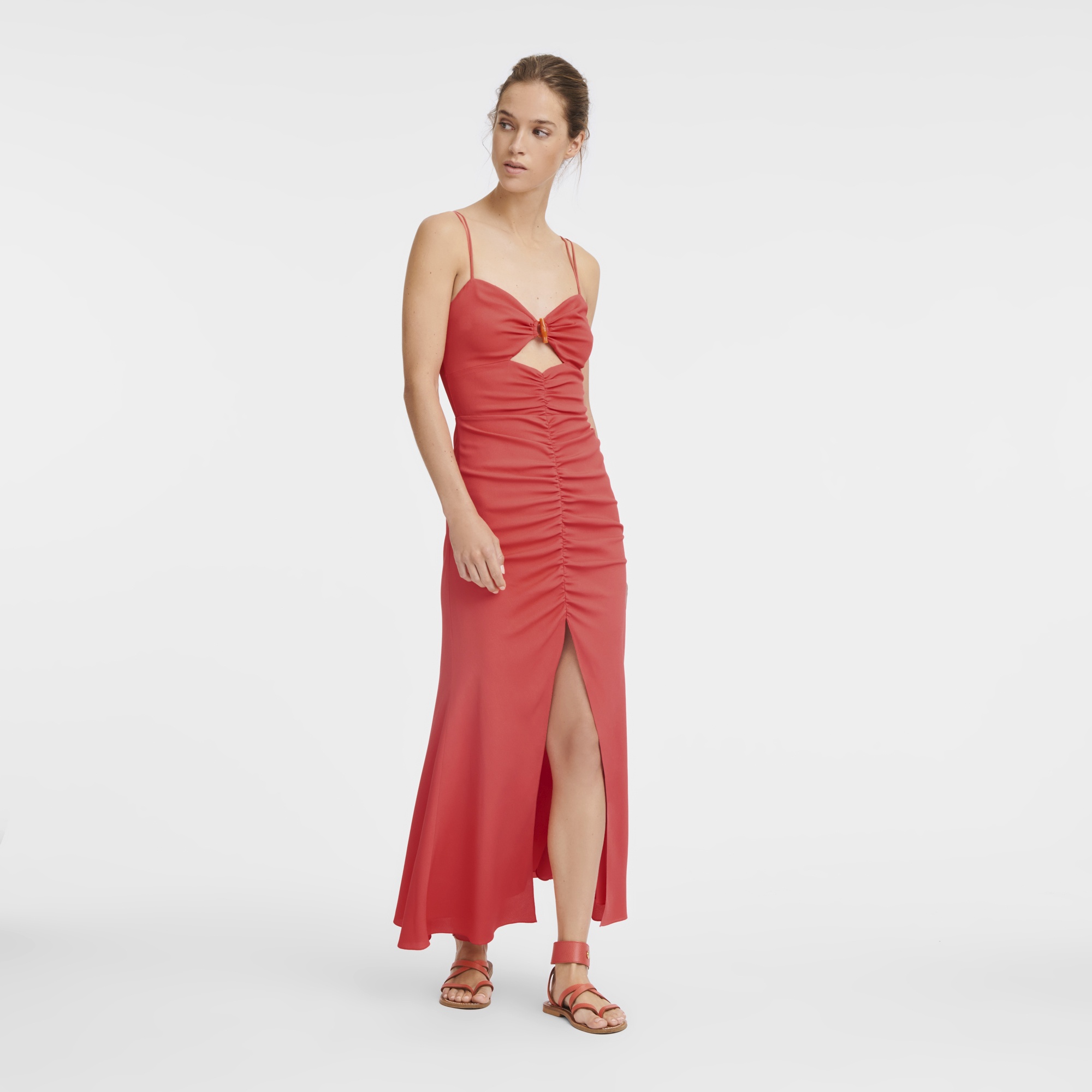 Midi dress Strawberry - Crepe - 2