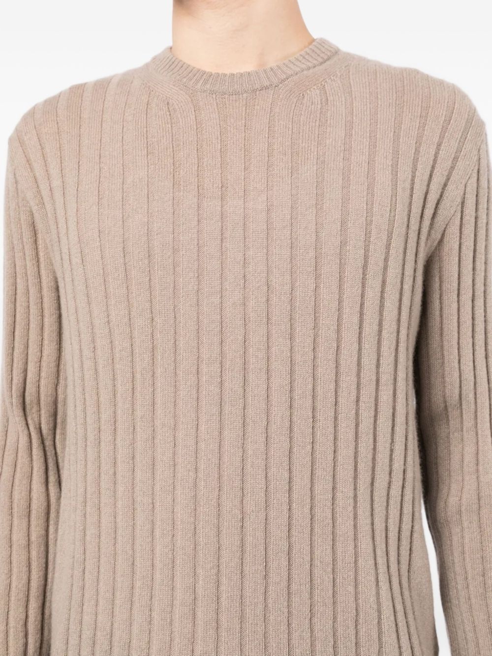ribbed wool sweater - 5