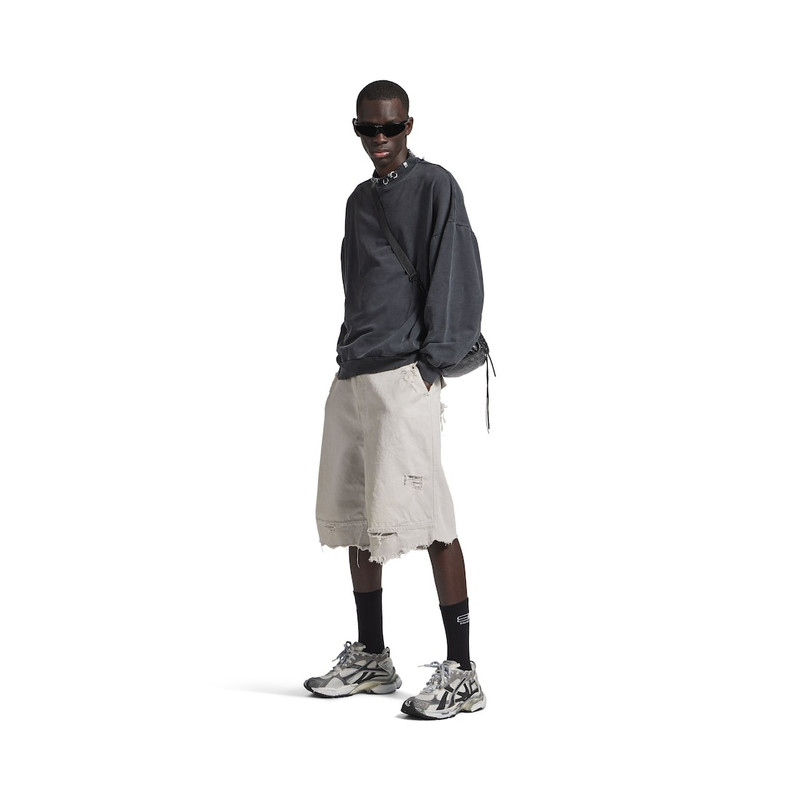 BALENCIAGA Men's Workwear Pants in Light Grey outlook
