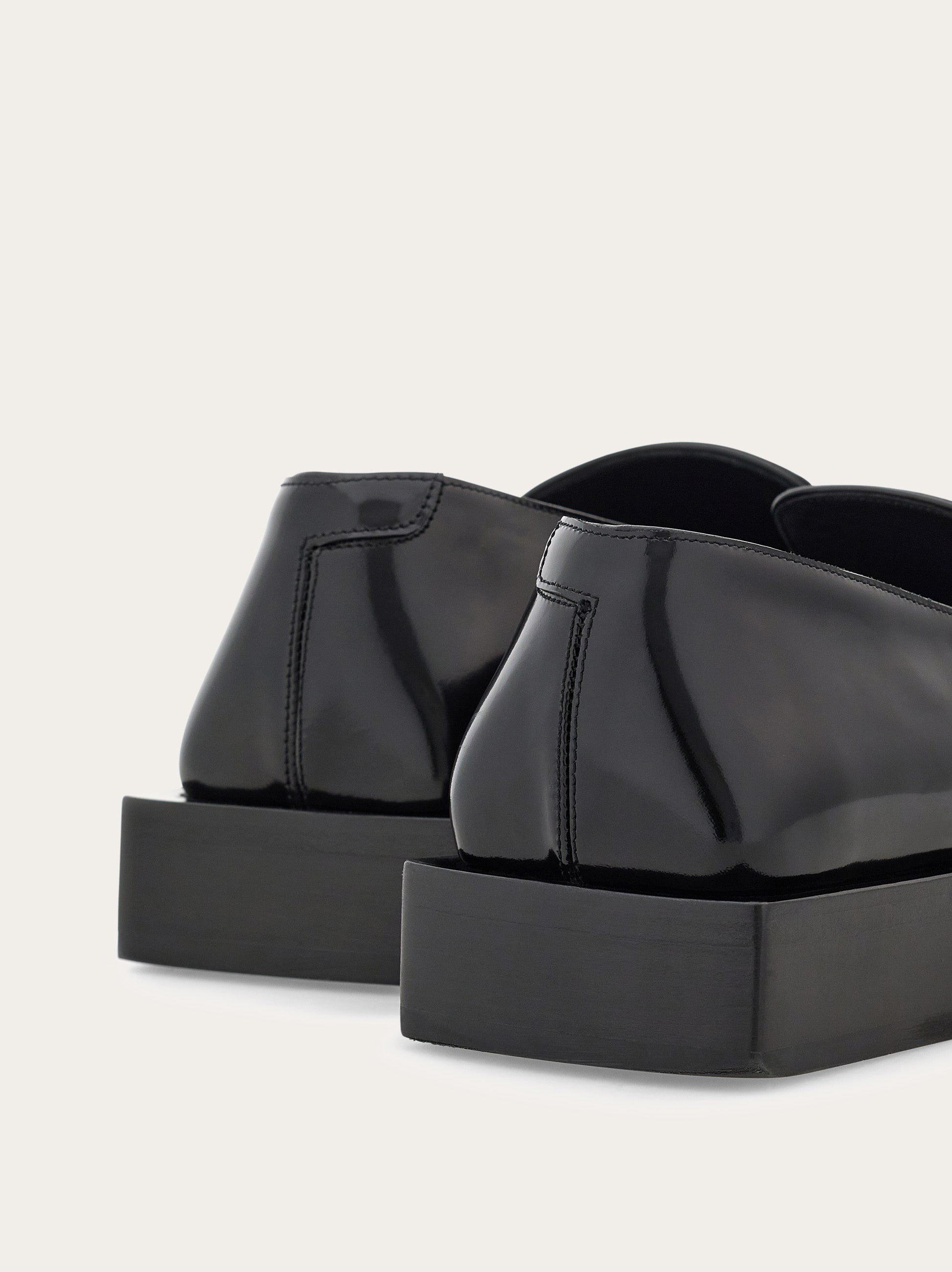 Square tip loafer - 3