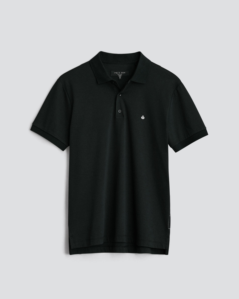 Interlock Cotton Polo Slim Fit Polo - 1