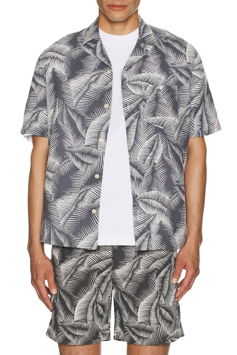 ALLSAINTS Marseille Button Down Shirt outlook