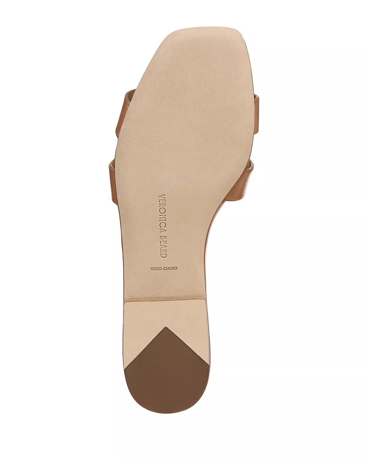 Women's Via Leather Slide Sandals - 6