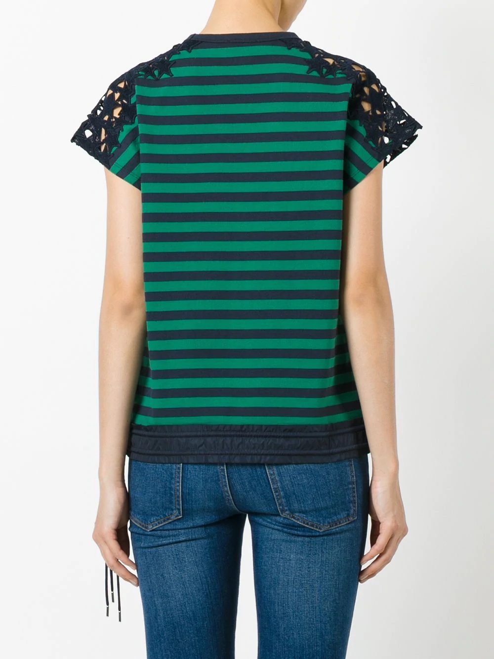 striped T-shirt - 4