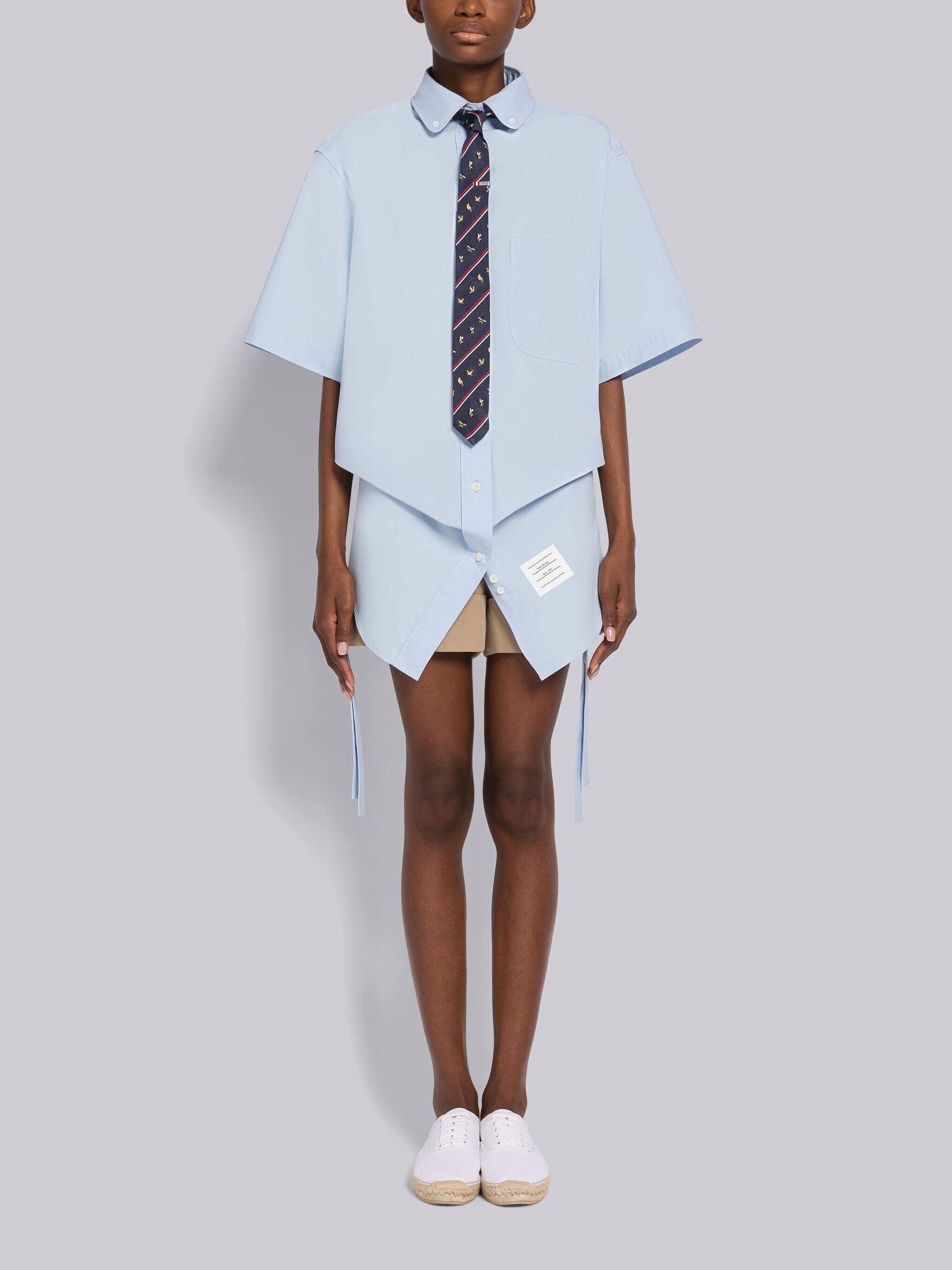 Heavy Poplin Supersized Mini Shirtdress - 4