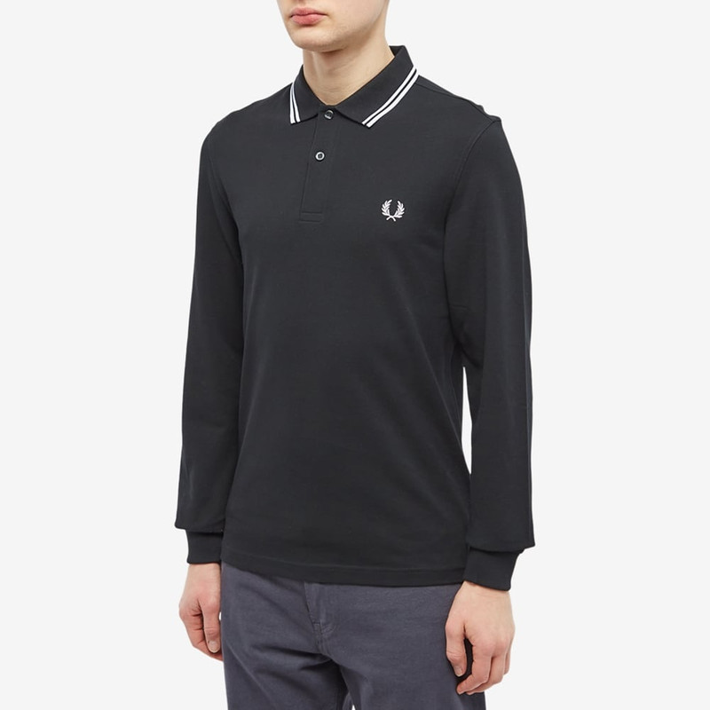 Fred Perry Fred Perry Long Sleeve Twin Tipped Polo outlook