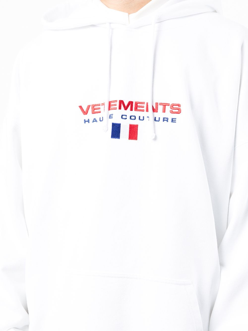 logo-embroidered hoodie - 5