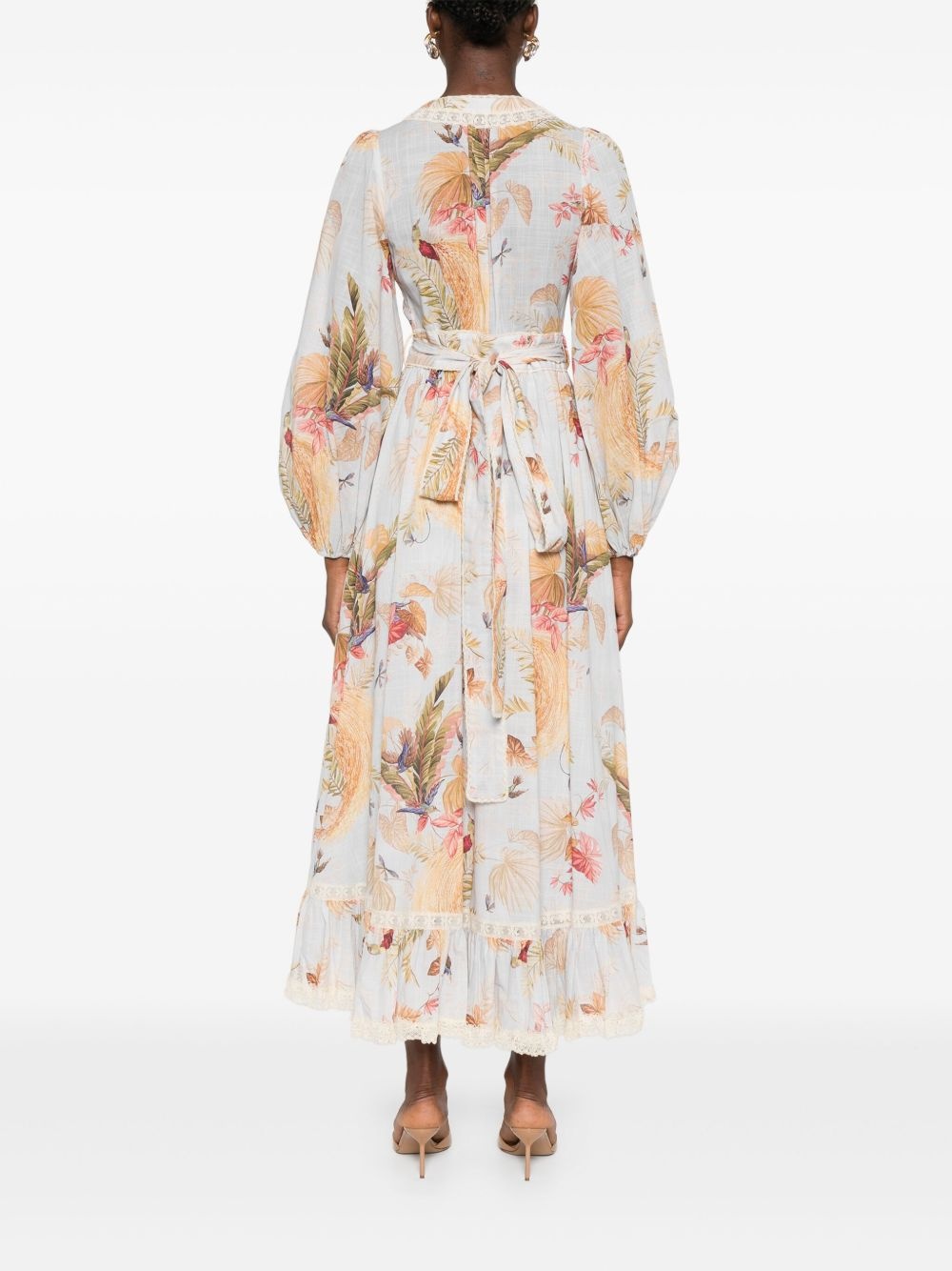 Ascension Frill midi dress - 4