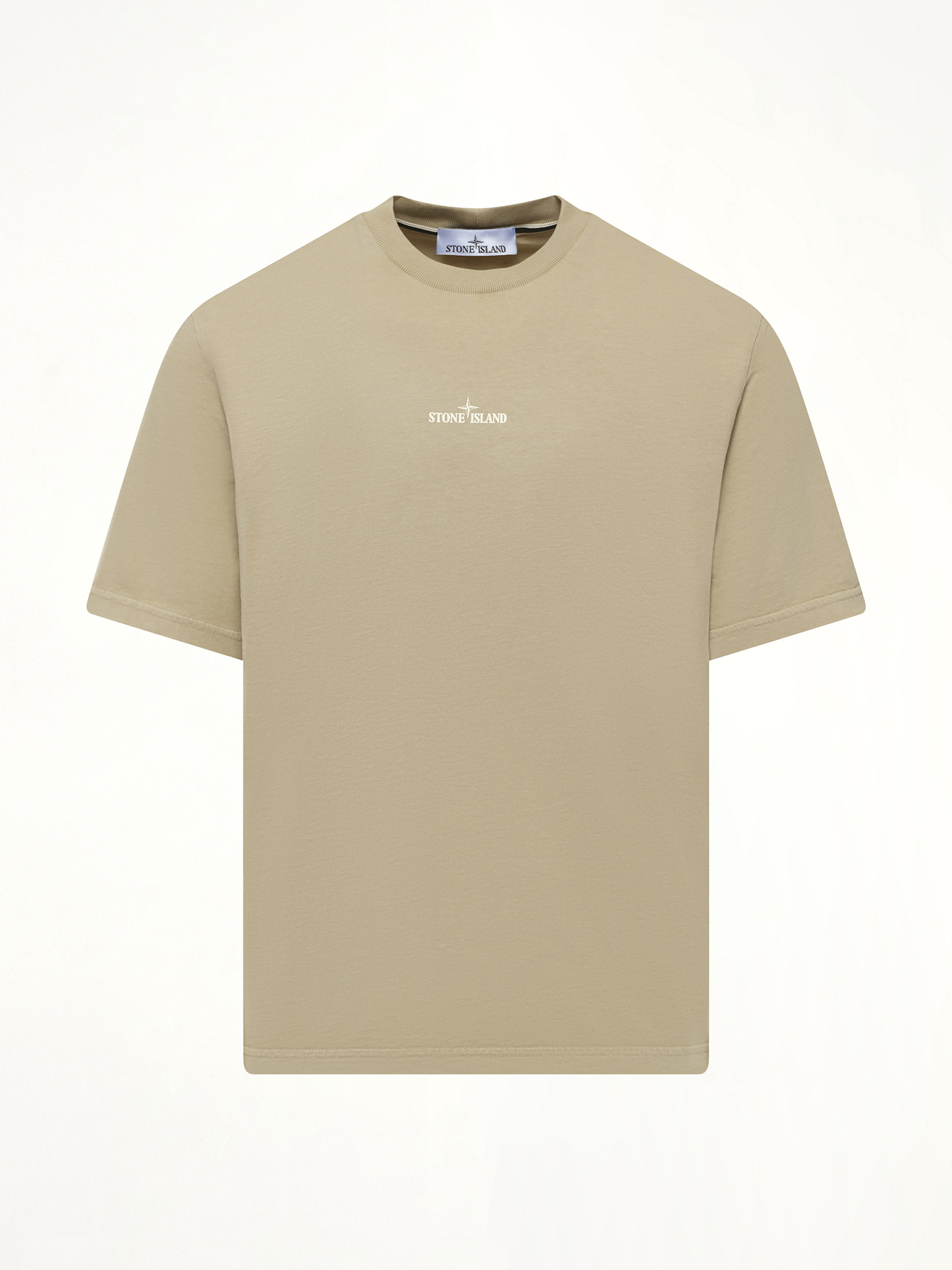210003 Industrial Print S/S T-Shirt in Desert - 2
