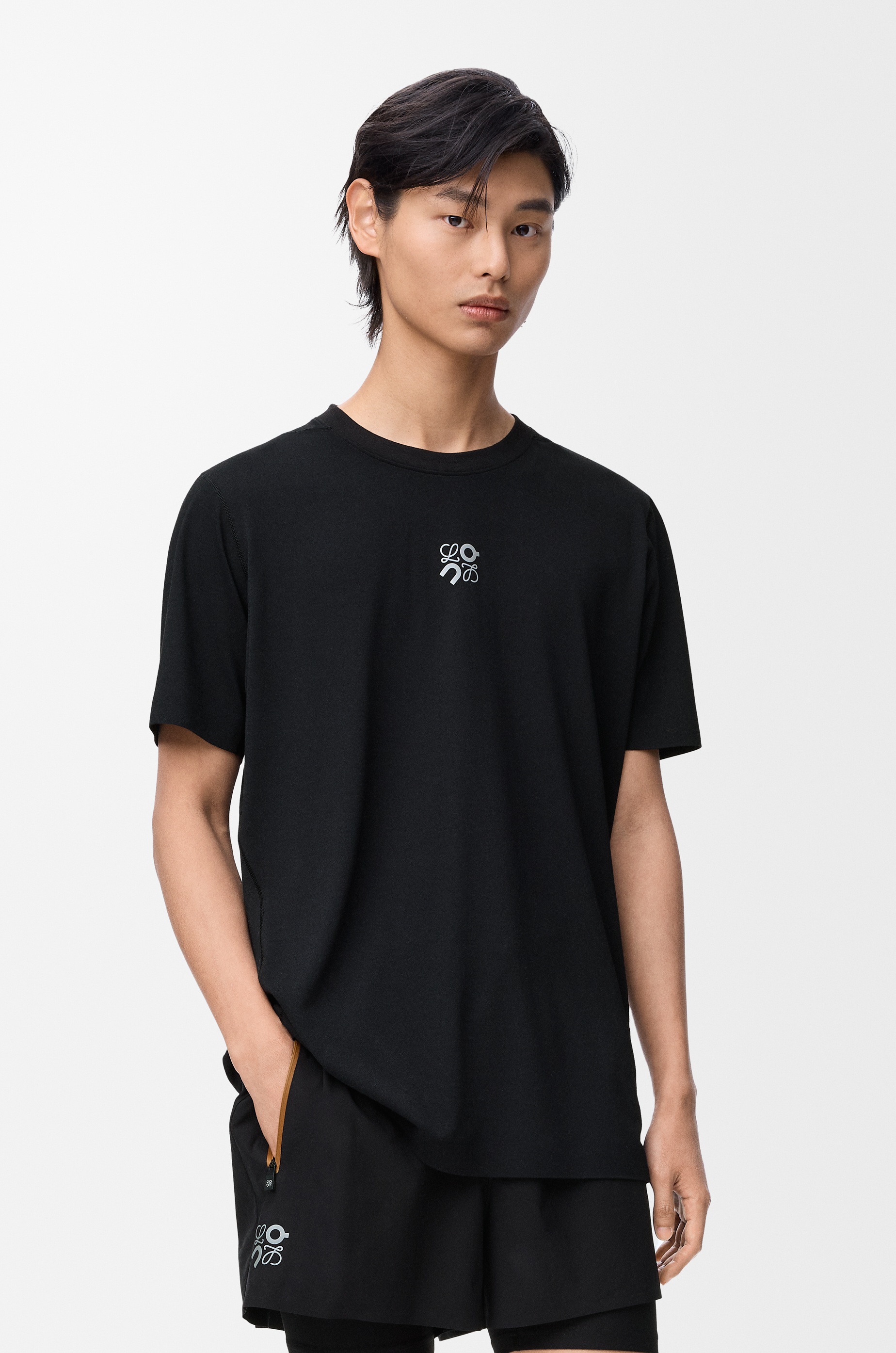 Loewe x On Active T-shirt in technical jersey | REVERSIBLE