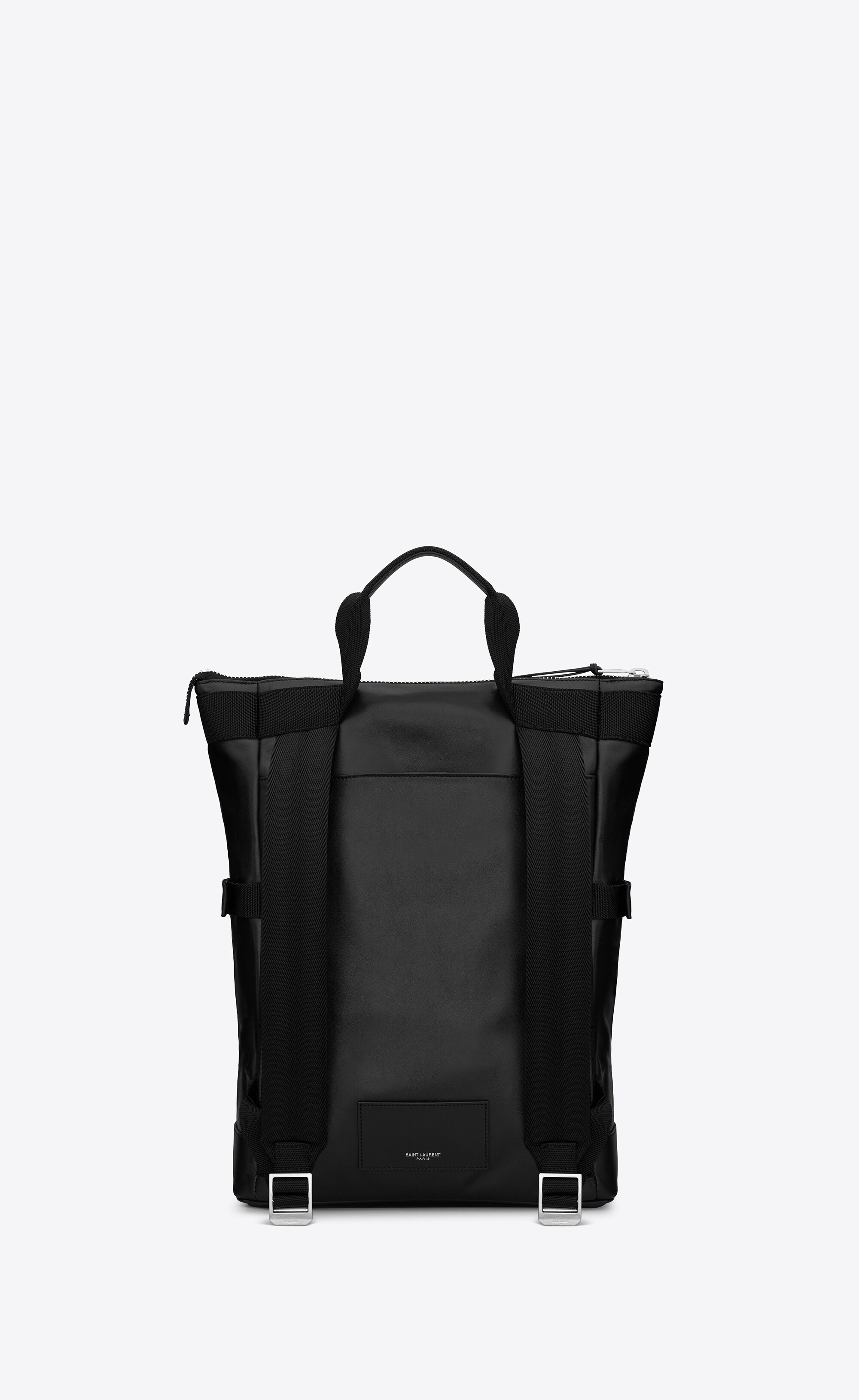 rivington race convertible backpack in leather - 2