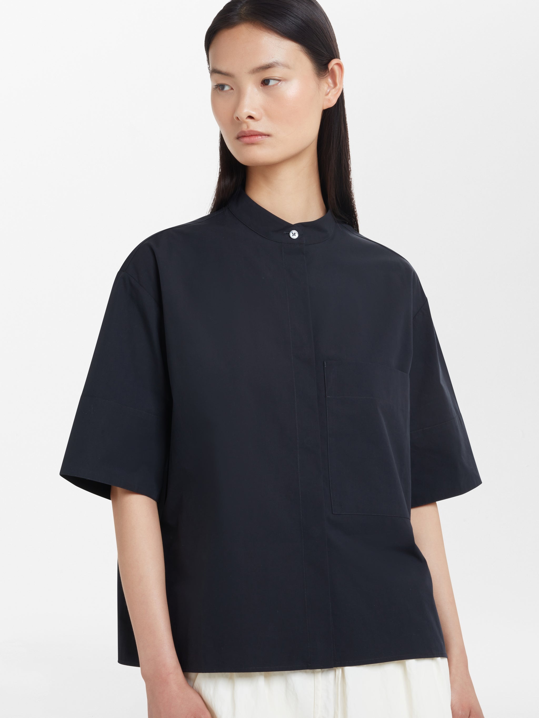 Studio Nicholson Annick Shirt | REVERSIBLE
