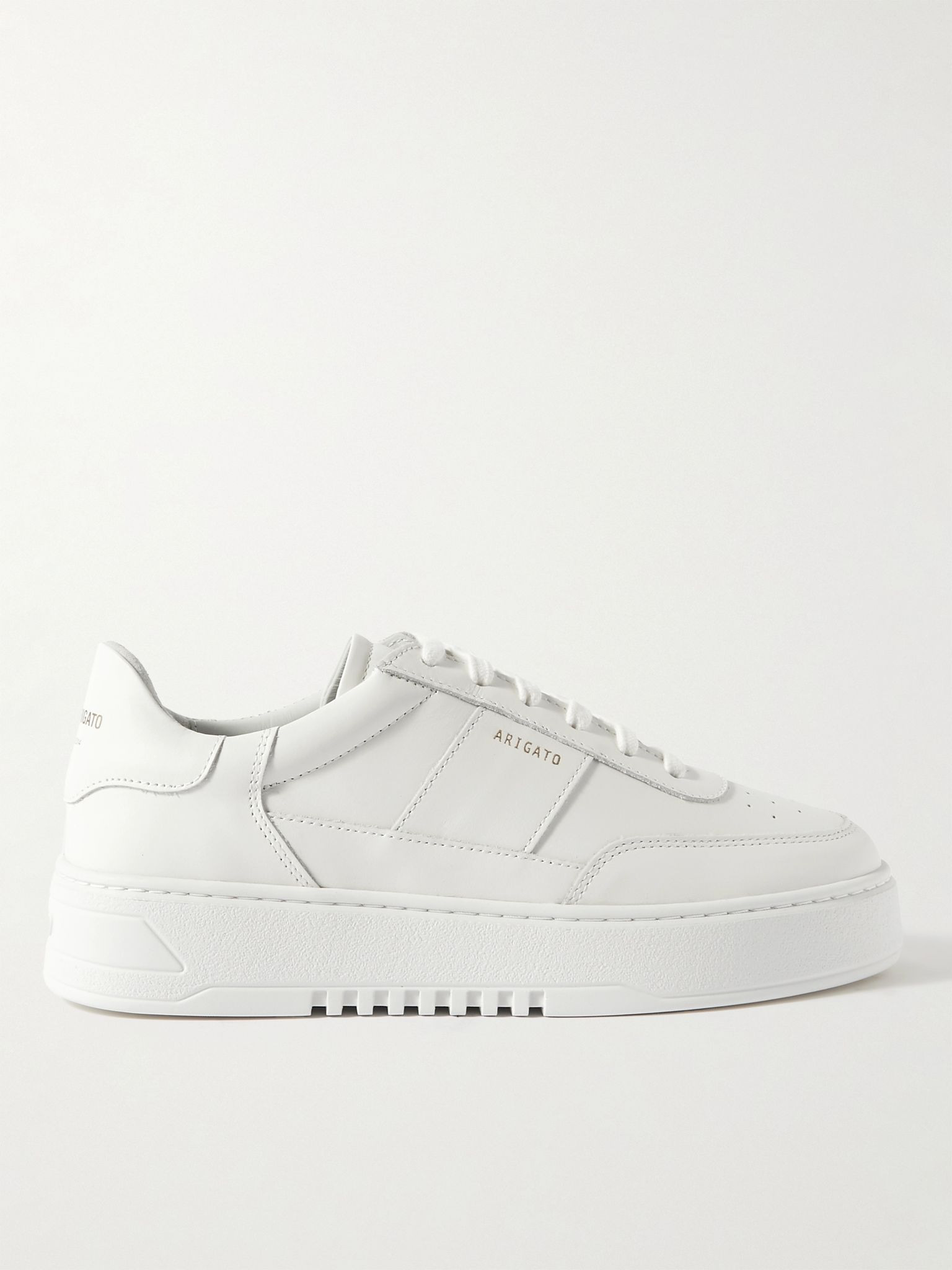 Orbit Vintage Leather Sneakers White - 1