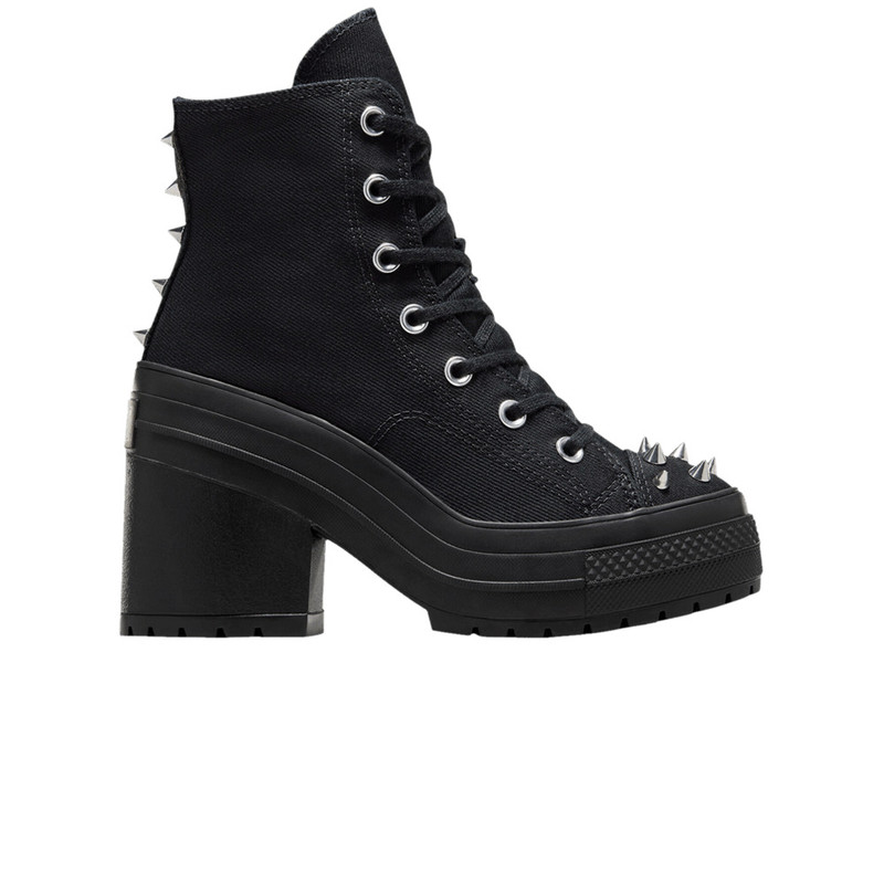 Wmns Chuck 70 De Luxe Heel Platform High 'Studded - Black' - 1