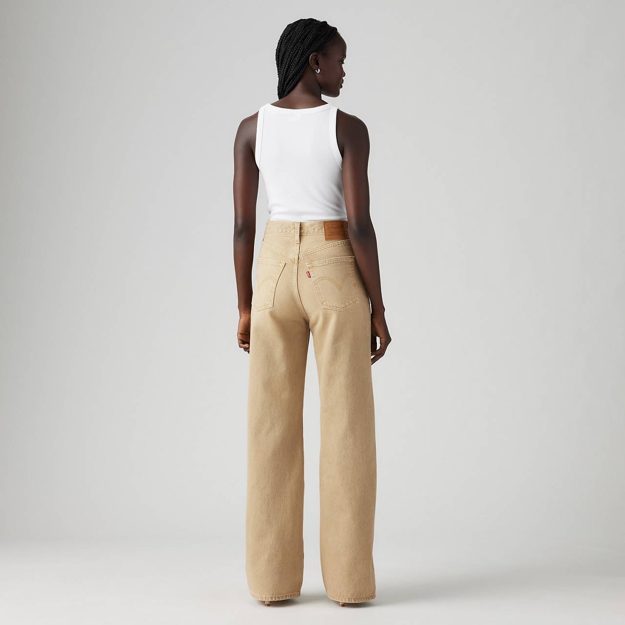 RIBCAGE WIDE LEG WOMEN'S JEANS - 5
